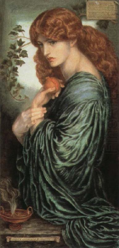 proserpine, Dante Gabriel Rossetti